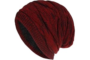 BONU Akinda Beanie Hat per Uomo Mona e Donna Cappelli Invernali Cappello Invernale Foderato con soffice Fodera