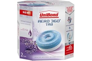 UNIBOND UNI2091273 Aero 360 del absorbedor de humedad aromaterapia lavanda recargas Pack de 2