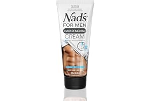 Nad's For Men Hair Removal Cream, Depilatory Cream, Hair Removal Cream for Men for Chest, Back, Legs & Arms, 200ml