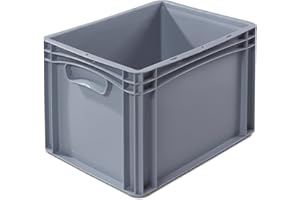 kaiserkraft FRANKEL Bac normes Europe | L x l 400 x 300 mm | parois et fond pleins | hauteur 270 mm