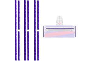 JEGEHOYO 9 pezzi di morbida striscia di peluche accessori per aspirapolvere Dyson V6 V7 V8 V10 V11 V12 testina morbida di ricambio
