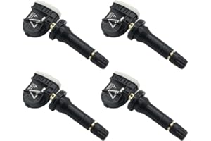 Bohaner 4Pcs Tire Pressure Monitoring Sensors TPMS Tyre Pressure Monitoring System Replacement 2036832 EV6T-1A180-DC Fits for Ford B-MAX C-MAX KA KUGA MONDEO