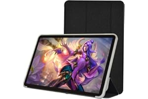 Wonsoso Cover Compatibile con TECLAST T50 Custodia, Slot Schede Funzione Stand Anti Graffio, Sottile Leggera Tri-Fold Tablet Custodia per TECLAST T50 - Nero