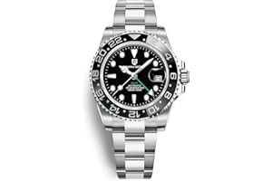 Pagani Design Herrenuhr GMT Automatik Armbanduhren Mechanische Edelstahl 100M wasserdicht 40MM PD-1662