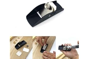 SKYVOV Cepilladora de carpintería para carpintería, mini cepilladora de mano para cortar bordes de corte, herramienta de afilado, para carpinteros, principiantes, bricolaje, herramienta de carpintería