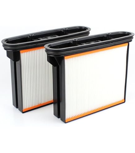 Vhbw 5x filtro compatibile con Blastrac BDC 1114 aspirapolvere - filtro HEPA /a pieghe/a umido nero / bianco / grigio | Leroy Merlin