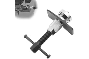 HJIAMA Repousse Piston Frein, Etrier de Frein Arriere, Acier au Vanadium Épaissi, Antirouille, Conception Double Face à 4 Dents, Outils de Freins, Convient pour Réglage, L'entretien des Freins