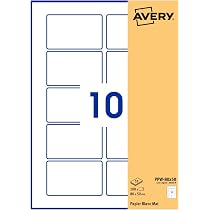 Étiquettes Rondes Amovibles Avery L4850REV-25 Ø25mm - 1200 Pièces - Laser Et Jet D'Encre