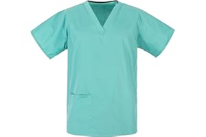 carebymail Healthcare Unisex Scrub Top | Hospital, Nurses, Healthcare Work Wear Uniforms