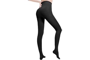 YISEMEYA Medizinische Kompressionsstrümpfe Damen Lang, 20-30 mmHg Stützstrümpfe Herren,Undurchsichtig Zehenwickel Kompressionshose klasse 2,geeignet für Krampfaderödeme, TVT