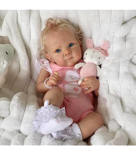 MineeQu 19 pollici Premie Baby Doll Reborn realistico realizzato in