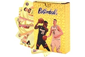 LABDIP Basketball Cards Box 55PCS Basketball Cards Contains Basketball Themed Cards, Boys and Basketball Fans Birthday Party Perfect For Trading Cards For Kids Basketball Card Enthusiasts And Cards Collector