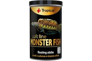 TROPICAL Soft Line Monster Fish 1000ml / 320g - Nourriture pour Grands Poissons Carnivores
