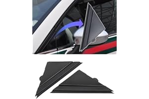 LALAIJDOU 500 Triangolo anteriore, Triangolo specchietto retrovisore, Triangolo specchietto retrovisore compatibile con Fiat- 500 Specchietto retrovisore destro e sinistro 2 pezzo
