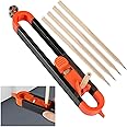 Scribe Tool,5Pcs Multi Functional Scribing Tool with Lock,Scribing Tool for Woodworking for Floor,Carpet,Tile Laying,Durable Adjustable Contour Gauge Laminate Flooring Tools
