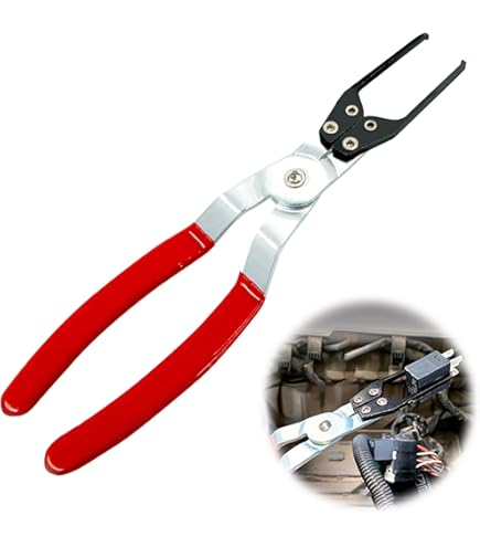 Lot De 5 Pinces à Fusibles Pour Voiture - Extracteur De Fusibles Plastique Jaune - Outil De Dépannage