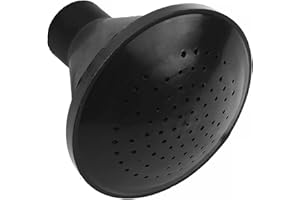 BAUSTER® Douchette de rechange pour arrosoir - 5 l - Diamètre : 2 cm - Noir - Pommeau de douche pour jardin - Différentes tailles - Douchette de rechange (pour arrosoir de 5 l)