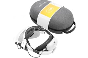 BOBOVR Sangle de batterie M3 Pro + peigne C2 édition compatible avec Meta/Oculus Quest 3 (1 batterie M3 Pro + étui C2)
