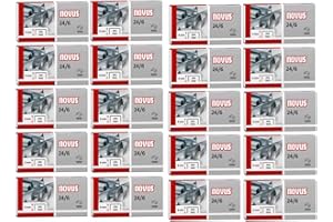 ‎NOVUS novus Heftklammern 24/6 DIN (20x 1000)
