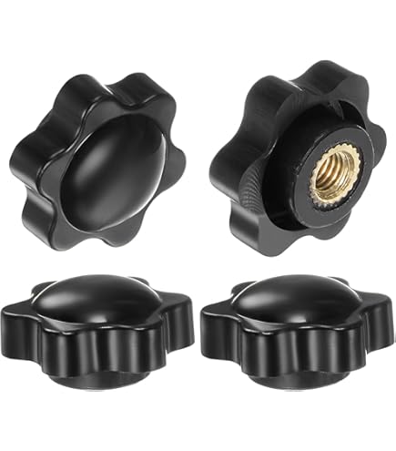 QUARKZMAN 20 stuks sterknoppen M6 x 25 mm schacht met schroefdraad