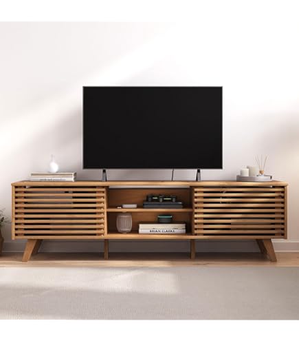 loftscape Ars manufacti Meuble TV Dharai - Placage en bois véritable / Métal - C