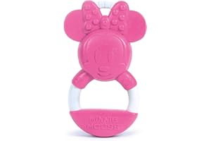 Clementoni - 17342 - Disney Baby Minnie Anello Mordicchioso - Gioco Dentizione E Massaggia Gengive per Neonati, Bambina 0-18 Mesi, S