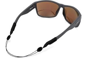 Pilotfish No Tail Adjustable Eyewear Retainer Cable Strap: Sunglasses, Eyeglasses, Glasses