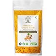 Shiva Organic Himalayan Turmeric Powder/Haldi 100 grams - High Curcumin level - Preservative/Chemical Free