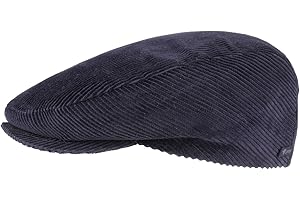 LIPODO Cordial Coppola in Cotone - Berretto Maschile in Velluto a Coste con Fodera Imbottita per l'inverno - Berretto Sportivo con Visiera in Vari Colori - Taglie 49-63 cm