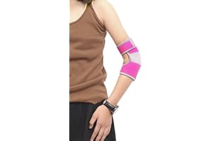 JIAHGUK Kids Elbow Brace Support Boys Girl Adjustable Arm Protector with Pad Cycling Dance Sport Guard Sleeve Youth Antislip Stretchy Compression Climb Crashproof Injury Rehabilitation Protective Gear Set
