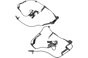 Ollanoos 2Pcs Front ABS Speed Sensor Left and Right, Car ABS Wheel Speed Sensor Replacement for Ford Ranger 2011-2022 ABS Sensor AB312C204BC AB312C205BC