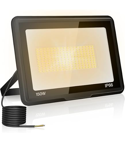 Projecteur LED Extérieur 30W – 3000 Lumens Ultra Puissant, 6500K Blanc Froid, IP66 Étanche – Parfait Garage, Jardin, Terrasse