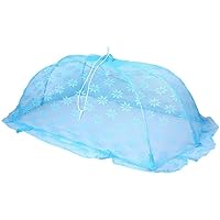Ssanvi Baby Mosquito Net Umbrella Style Attractive Design (Blue)