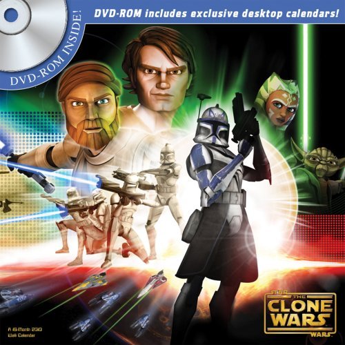 STAR WARS: THE CLONE WARS 2010 Wall Calendars Inc DVD by Trends (2009-09-01)
