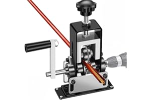 LQGTQO Maquina Pelacables Cobre Automático Manual, 1-25 mm Pela Cables de Electricidad, Cable de Diámetro con Manivela, Maquina de Pelar Profesional