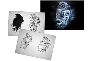 UMR-DESIGN Pochoir pour aérographe Step by Step AS-064 M