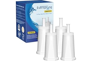 EVERSPRING Filtro per macchina da caffè Compatibile Con Sage Barista SES008, SES810, SES880, SES920, SES980, SES990 macchine da caffè, certificato NSF, 4 pezzi.