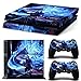 Produktbild Playstation 4 + 2 Controller Aufkleber Schutzfolie Set - Devil May Cry /PS4