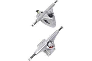 Camiesy 6.25 pulgadas Longboard Truck Surf Skate Trucks Skateboard Trucks Longboard Truck Skateboard Bridge - Plata