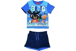 SUN CITY Completo Bing T-Shirt E Pantaloncini Coniglietto Flop Bambino (Blu 6763, 5 Anni, 5_Years)