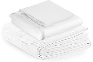 TL Care Gesundheit, Krankenhaus-Bettwäsche-Set, 1 Spannbetttuch, 1 Decke und 1 Kissenbezug, 3-teiliges Set