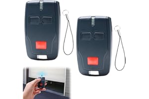 CAYBATS Mando de Garaje BFT 433,92 MHz, Compatible con BFT Mitto 2 B RCB02, Mando Universal para Puerta de Garaje, Mando a Distancia Garaje, Control de Acceso Seguro con Tecnología Rolling Code