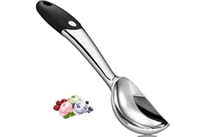 CUESVAP Premium Eisportionierer, Eislöffel Portionierer Eiskugelportionierer aus Zinklegierung für Eiscreme und Cookie