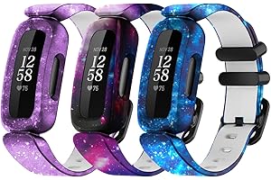 Jtffjsy compatible with Fitbit Ace 3 Band replacement straps for Kids Children Girls Boys…