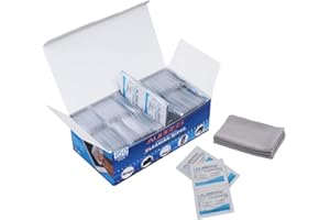 150 Pack Pre-Moistened Lens Wipes ALIBEISS Screen Wipes Glasses Cleaner for Camera, Tablets, Smartphone, Screens and Other Delicate Surfaces
