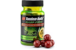Tandem Baits Carp Food Perfection Mini Oil Hookers, D'appâts pour carpes, Pêche de la Carpe, Peche, Pop-Ups, Bouillette Carpe, Professionnel Accessoires de Pêche Carpe 12mm 50g