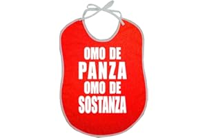 MAGIE DI CASA Bavaglione per Adulto con Frasi Divertenti - Bavaglione cm.45X60 con transfer - Made in Italy, spiritoso, feste, cene, cucina, cuoco, chef