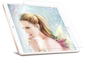 Homagical 3 Stück Paperfeel Schutzfolie für iPad 9/8/7. Generation (10,2 Zoll, alle Modelle), Matte Papier folie für iPad 10,2 Zoll Kompatibel mit Apple Pencil/Kratzfest/Blendschutz