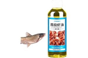 GIMOCOOL Crevette pour La Pêche,d'attractif de Poisson de crevette Antarctique | Attractants de Poisson de d'appât de 60 ML pour des appâts, Sauce de renforceur d'attractif d'appât de Poisson de