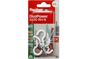 Nylon Fischer DuoPower 6x30 rund krok RH N K 6 st.